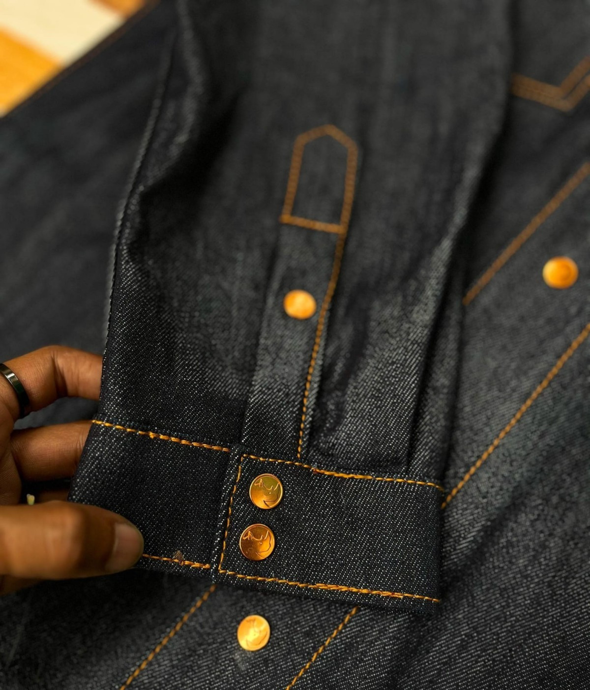 Japanese Selvedge Denim Shirt 12OZ