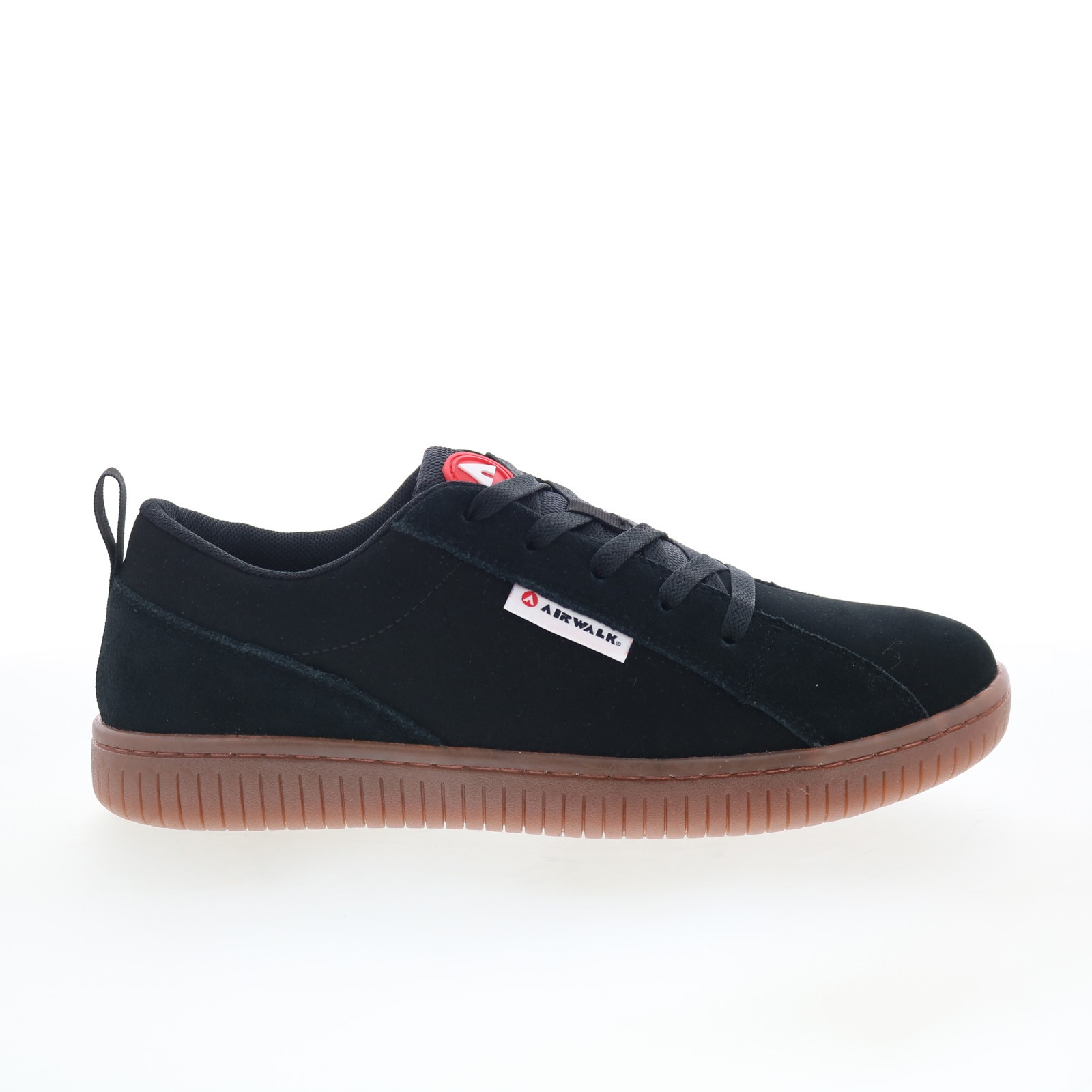 Airwalk The OG CW06506M Mens Black Suede Low Top Spring Lifestyle Sneakers Shoes