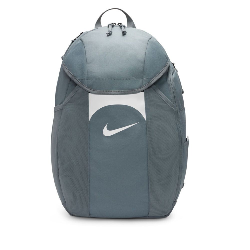 Nike Storm FIT Backpack + Cover Academy Team 30L Soccer School Travel Gym Grey