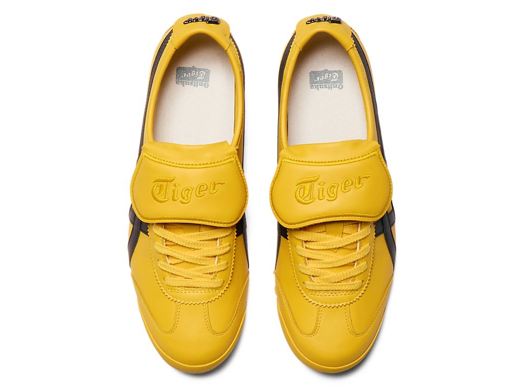Onitsuka Tiger Mexico 66 Golf 1183C557 Yellow Black Shoes Brand New With Box