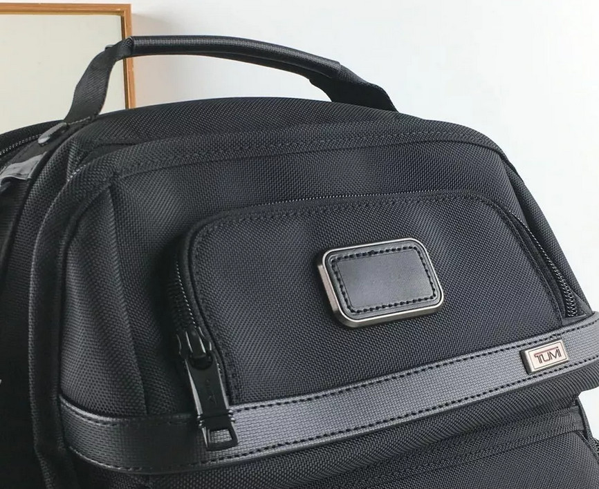 TUMI Alpha 3 Briefcase Black Backpack Nylon Shoulder Bag Business Sports Bag