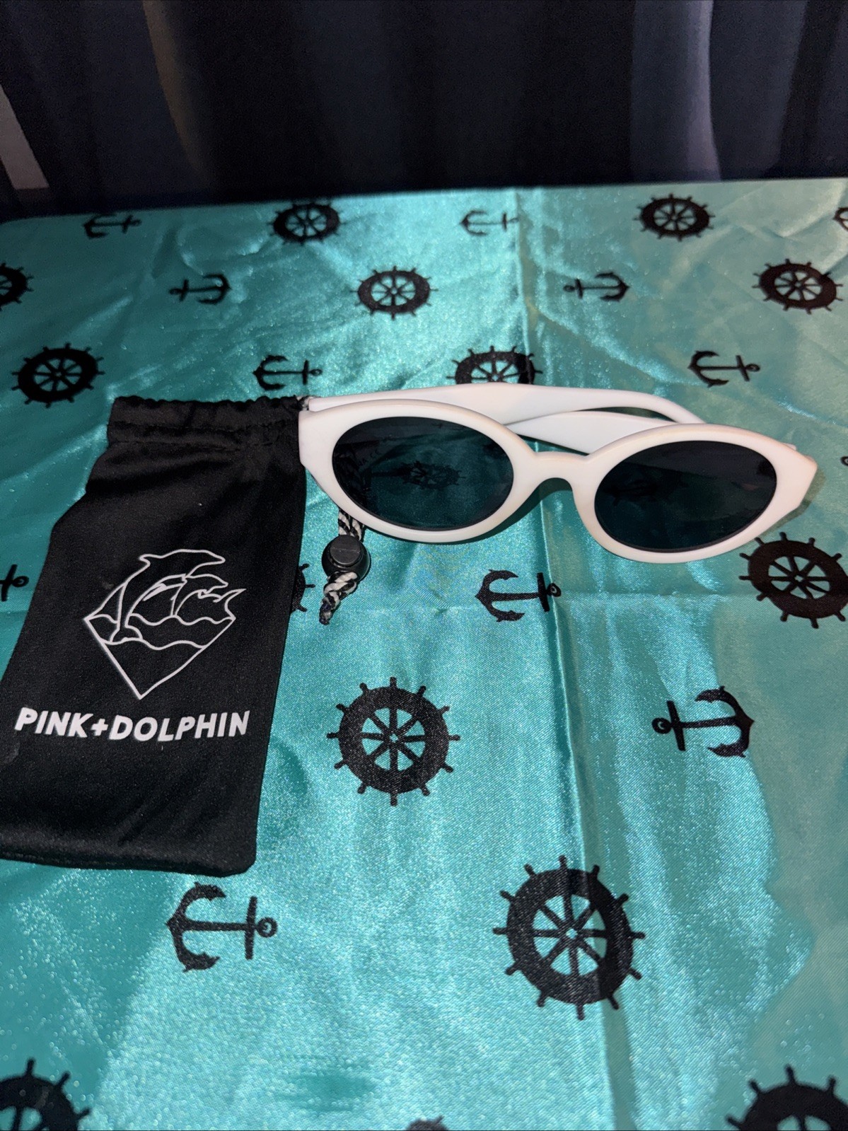 Pink Dolphin Sunglasses Men’s White Brand New With Tag