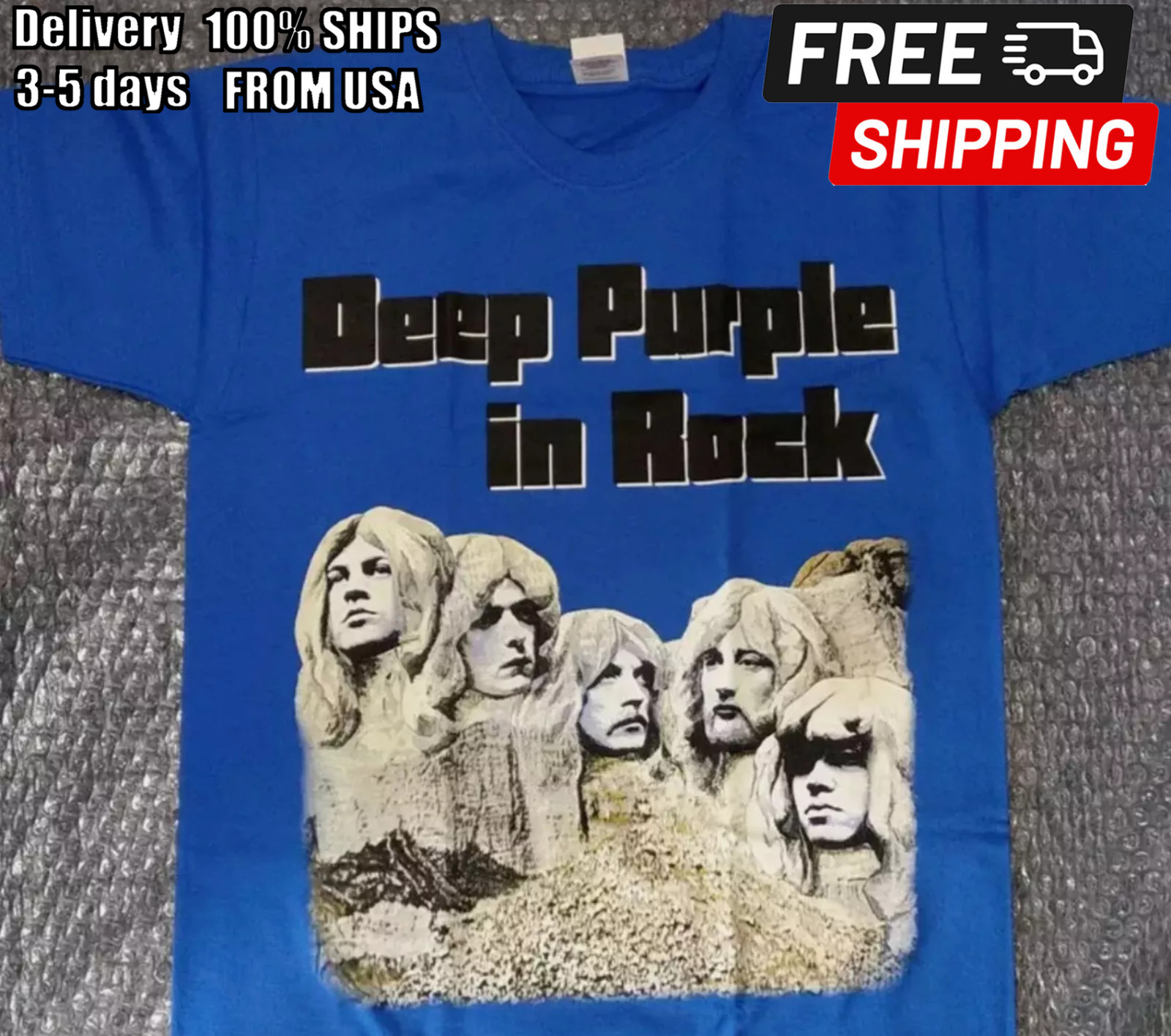 DEEP PURPLE – In Rock Tshirt S-5XL 86A