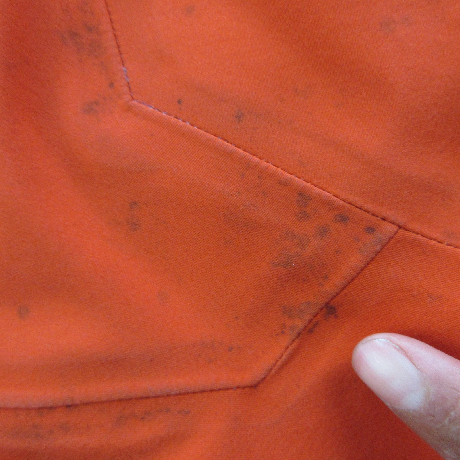 Arc’teryx Jacket Mens Medium Orange Hooded Full Zip Softshell Ski Outdoor
