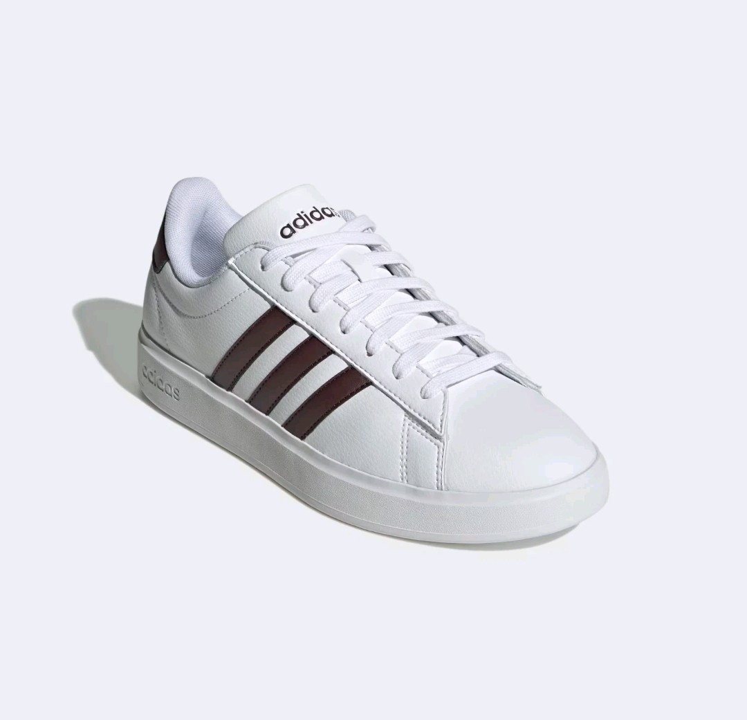 Adidas Grand Court 2.0 Women’s Size 8 White Aurora Metallic ID2978 New In Box