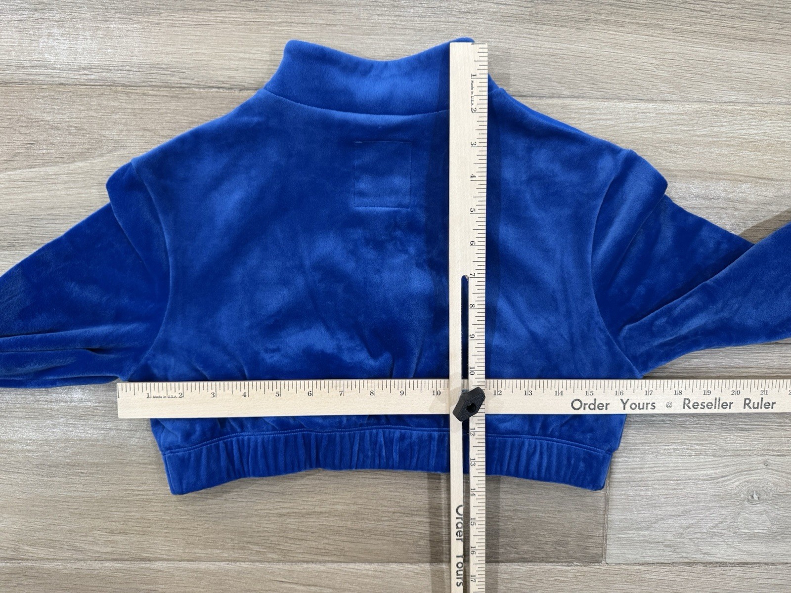 Adidas Jeremy Scott Velour Track Jacket LARGE Cropped Zip Designer Streetwear