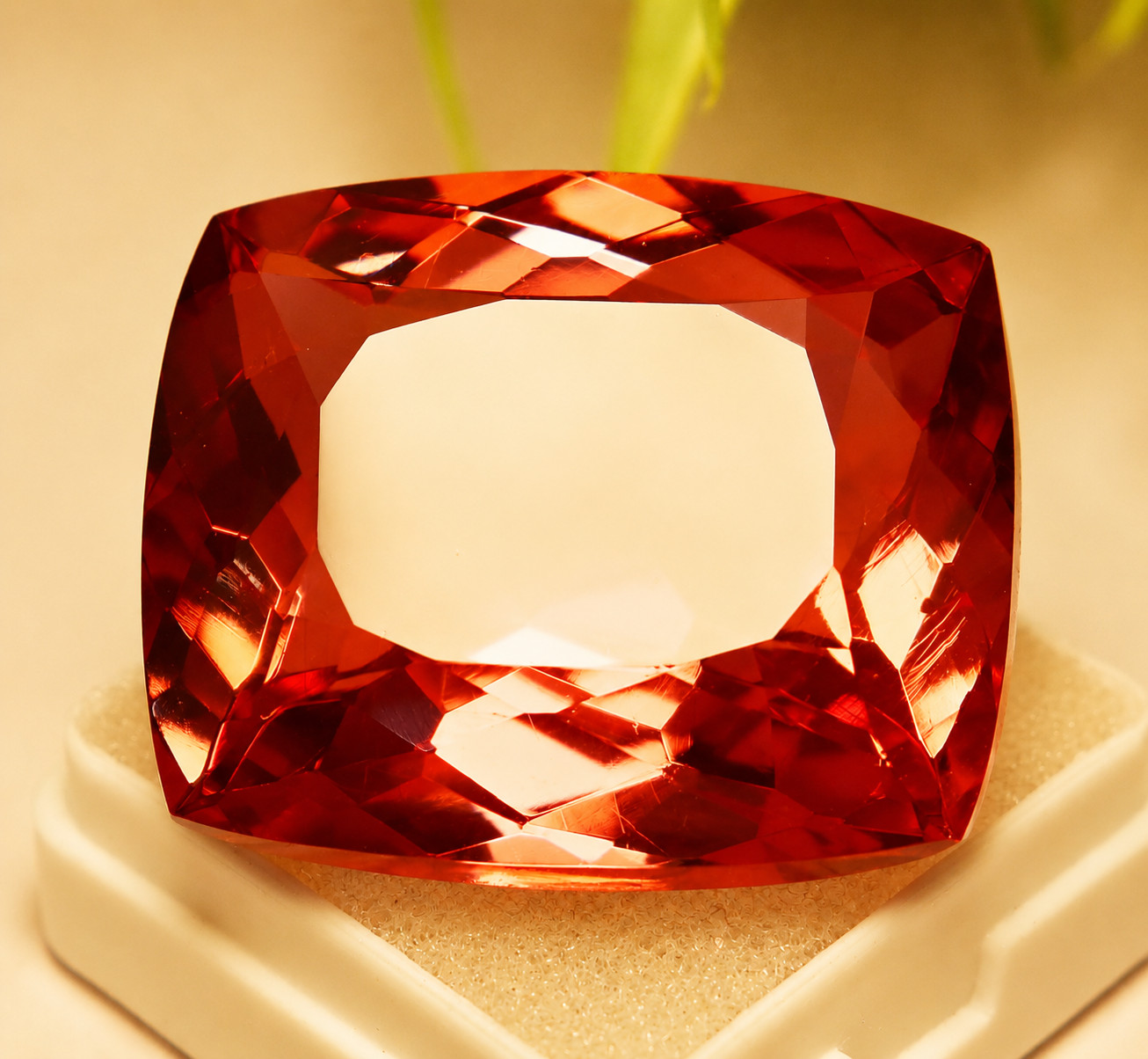 Color Changing Natural Alexandrite 70Ct Cushion Cut Certified Loose Gemstone