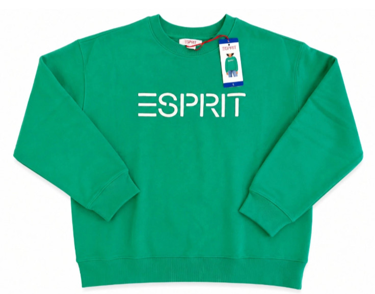 Green esprit vintage 80s sweatshirt