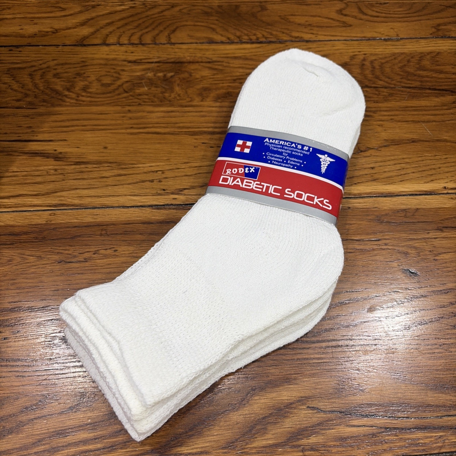 Diabetic Ankle Socks Mens Circulatory Health Socks 3 Pairs 9-11