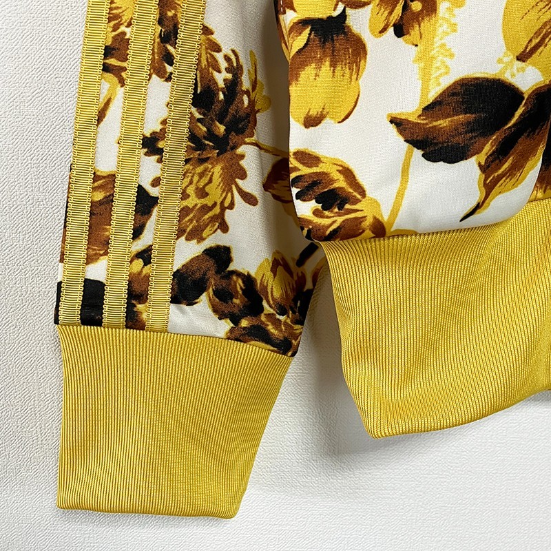 Adidas Jeremy Scott Hibiscus Blouson Floral Pattern Track Jacket Size M MINT!