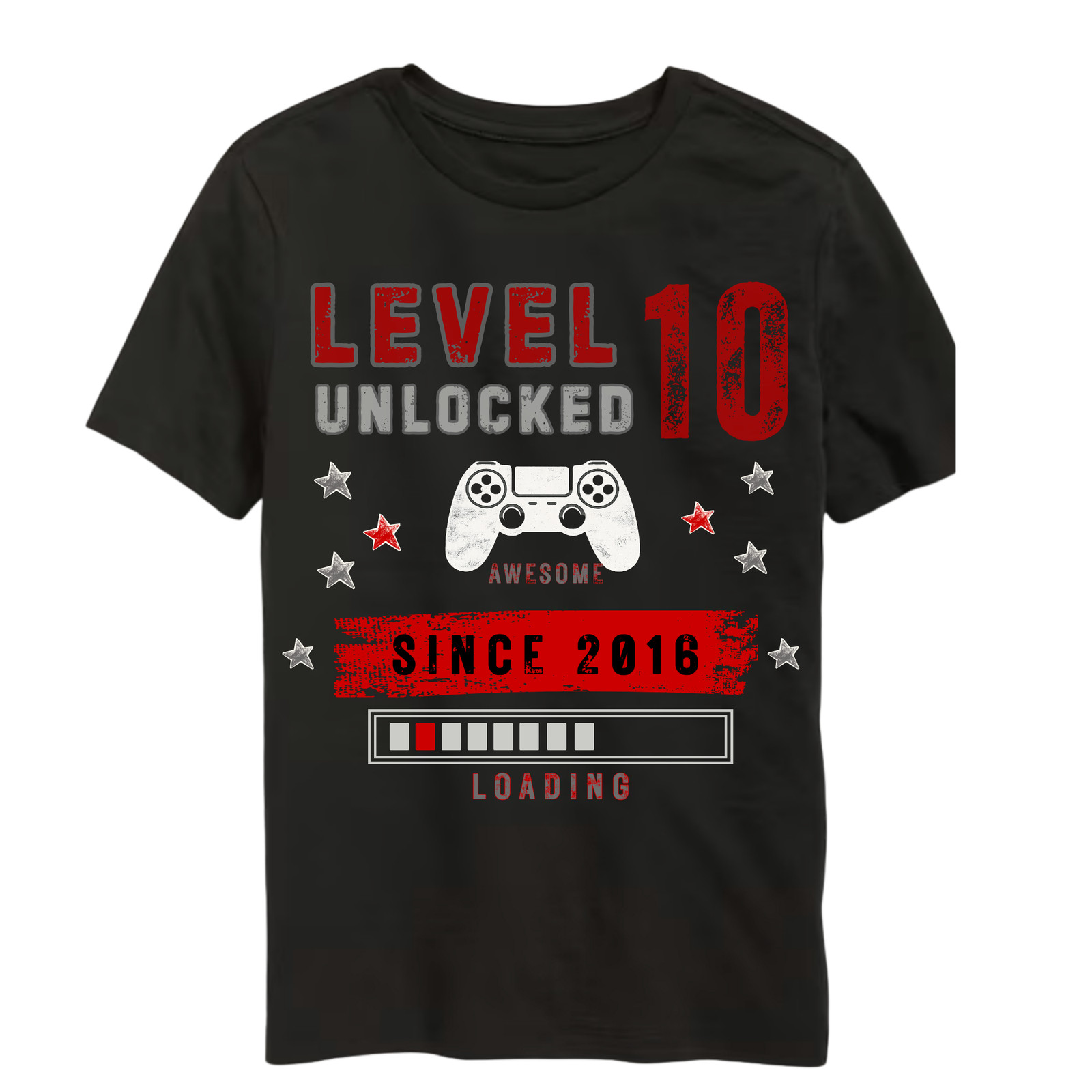 Level [age] Unlocked (Awesome Since [birth yr]) – Customize to Birthday Age
