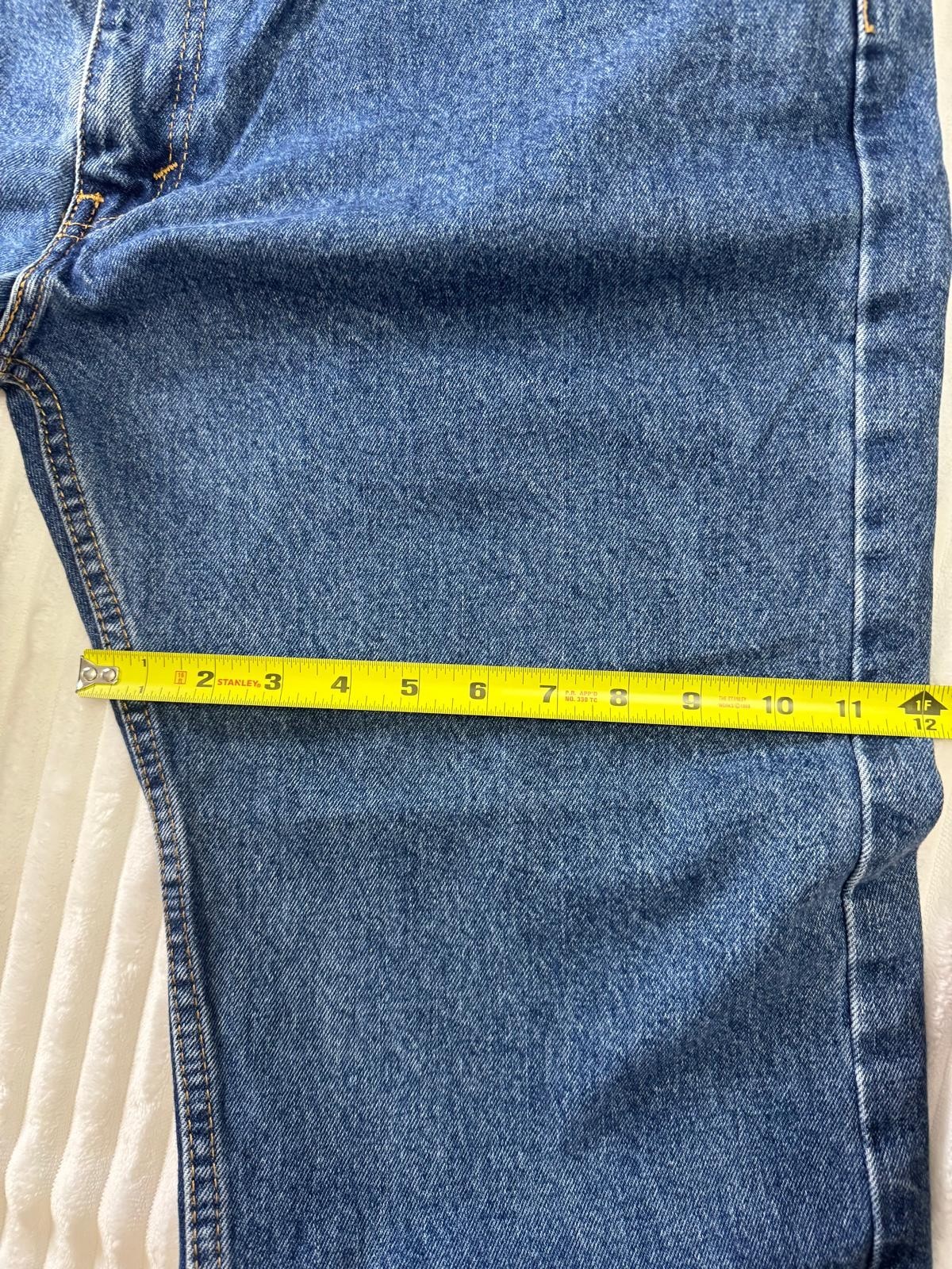 Levis 505 Jeans Mens 40×30 Blue Regular Straight Medium Wash Zip Fly