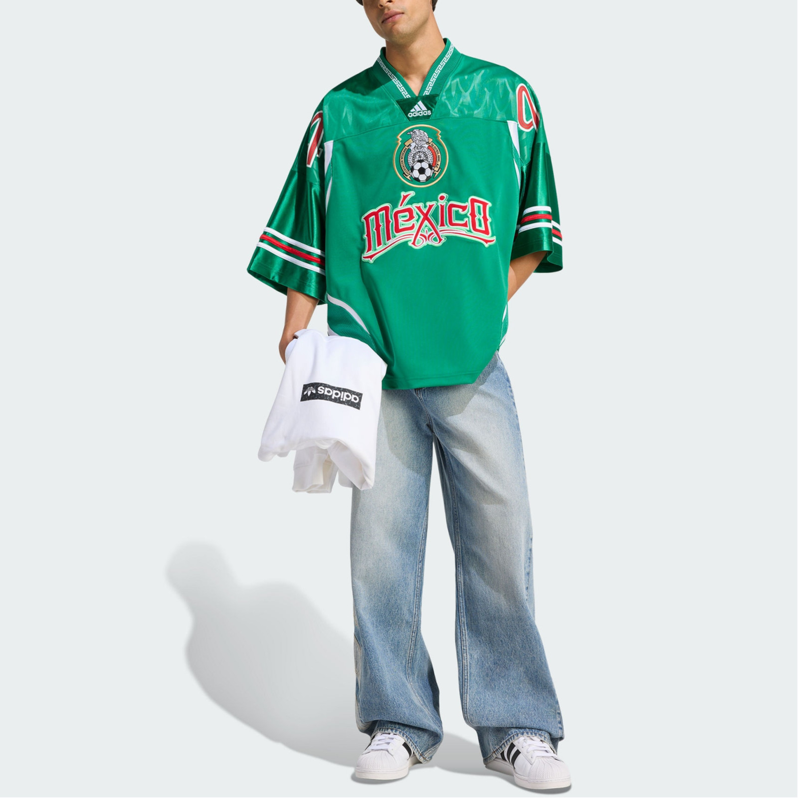 Adidas BRINGBACK REMIXED MEXICO JERSEY KD5986 Men’s Size