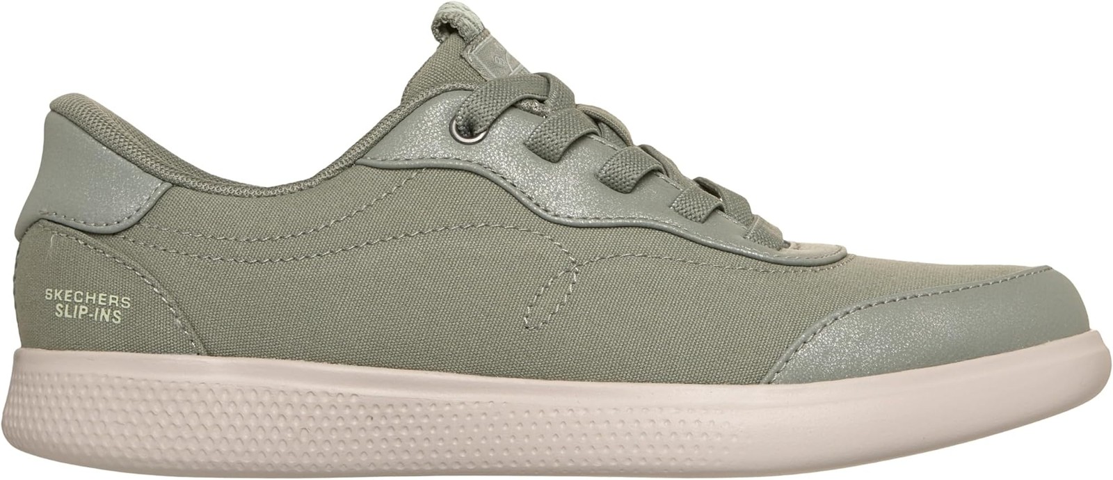Skechers Women’s Bobs Skip Cute – City Stride – Sage – 5 B – Medium