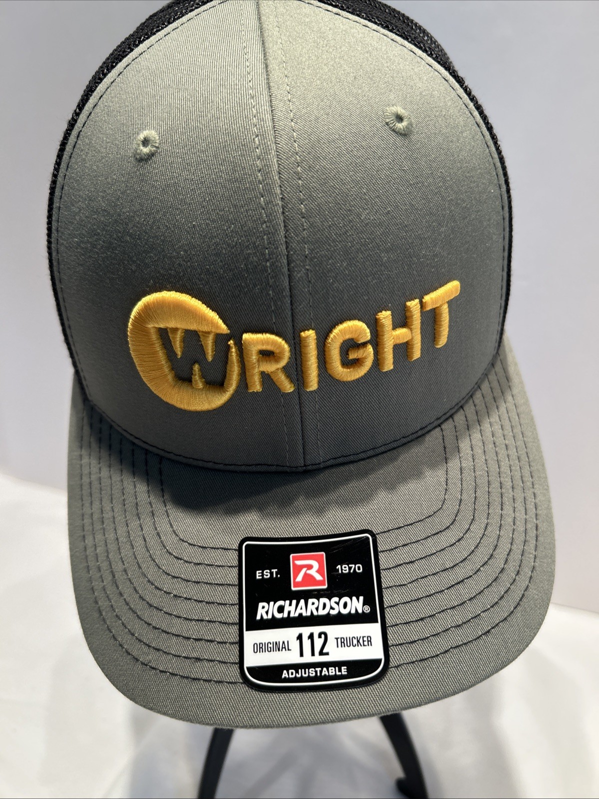 Wright Power Equipment Mowers Original 112 Trucker Snap Mesh Cap/Hat Embroidered