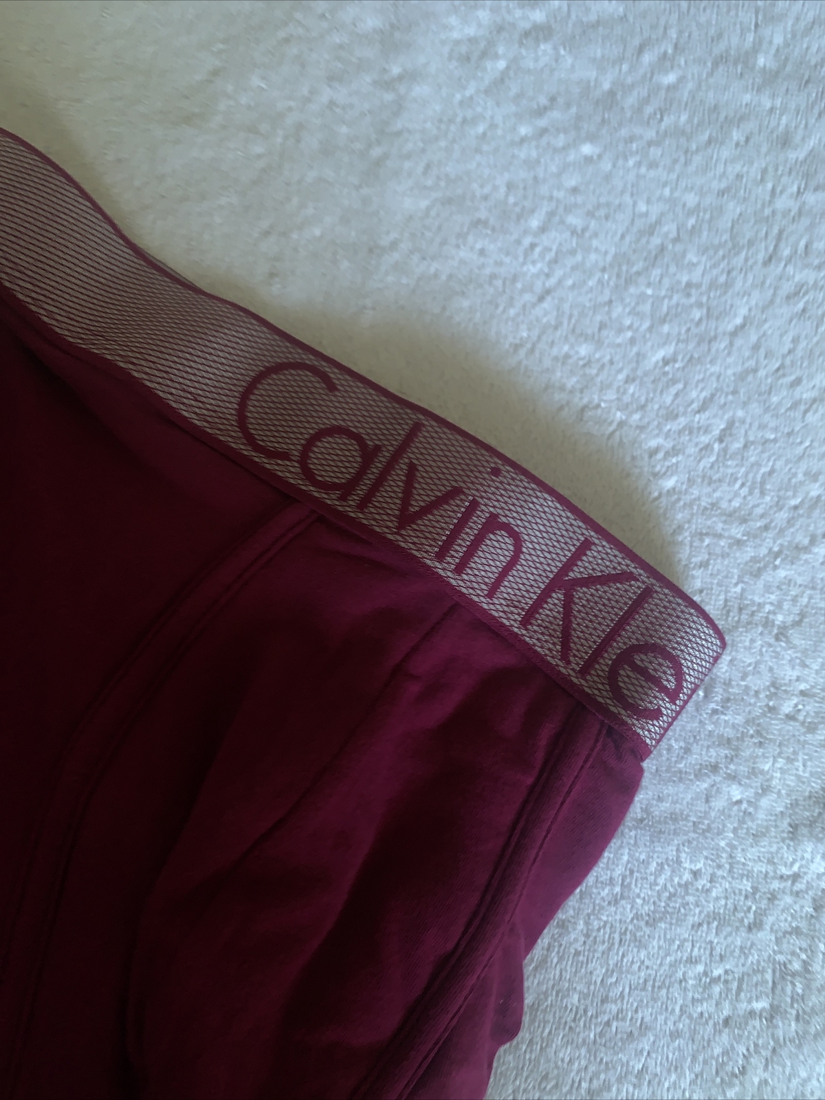 Mens Calvin Klein ‘Focused Fit’ Trunk/Short Large, Rare, Sexy, Purple, Customise