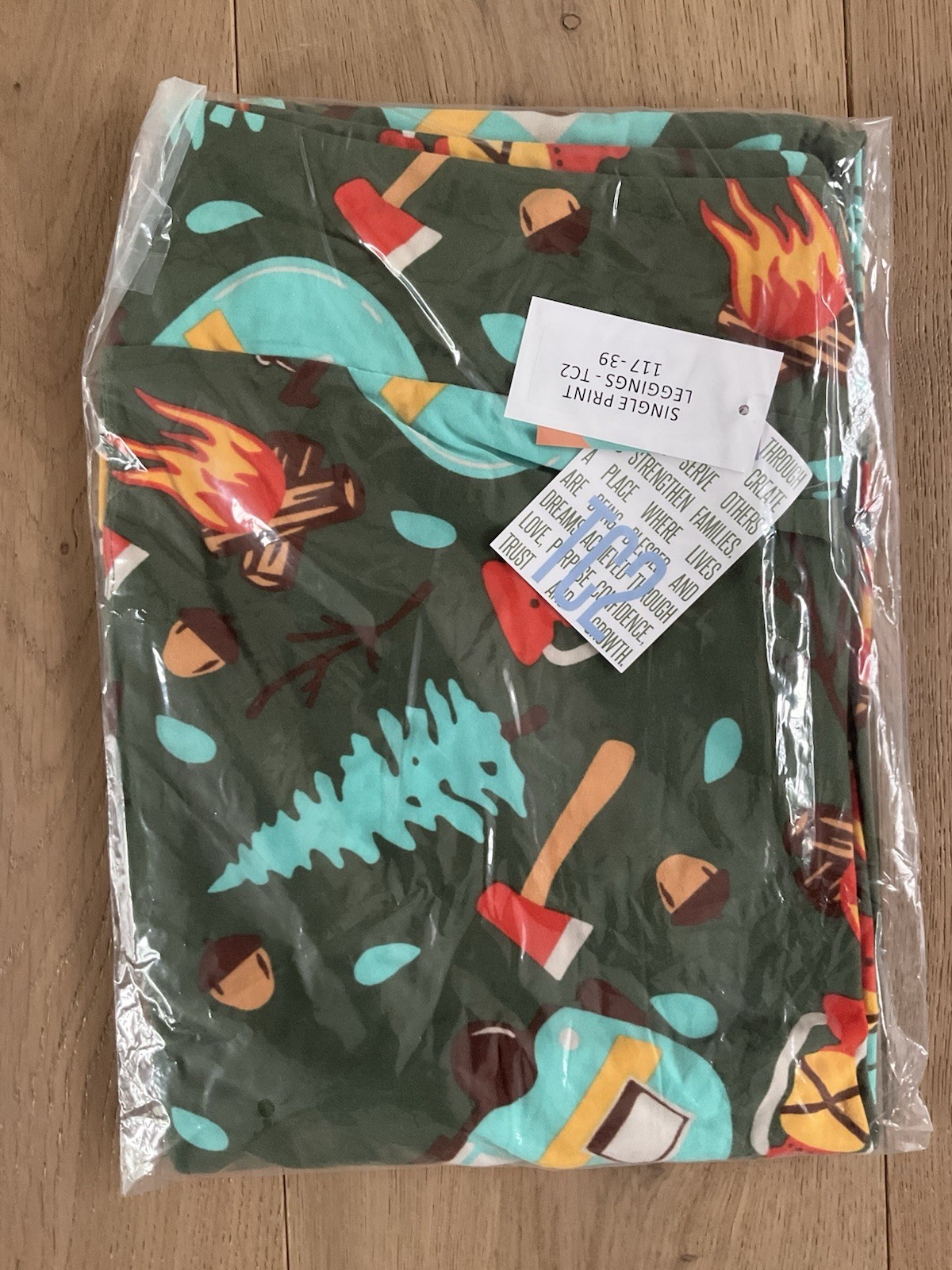 NWT LuLaRoe TC2 Tall Curvy 2 Print Leggings – Fits Sizes 20-26- As Pictured