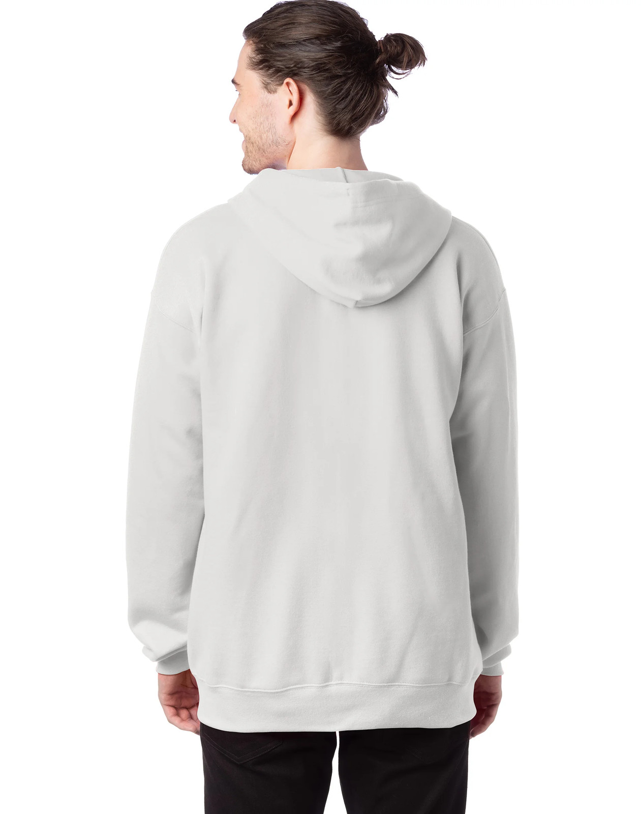 Hanes Full-Zip Hoodie Sweatshirt Ultimate Men’s Heavyweight Hood Fleece sz S-3XL
