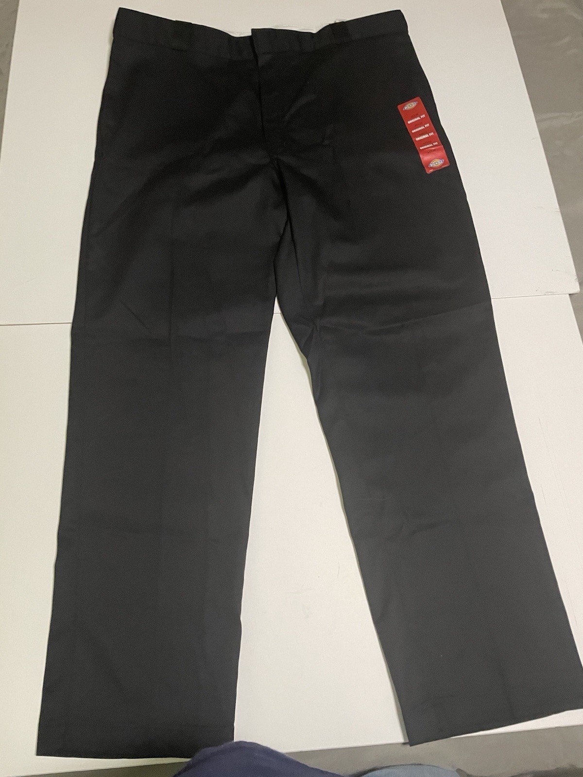 Dickies Women’s Work Pants Black Cuff Hem 42×32 874 Original Fit Flex New
