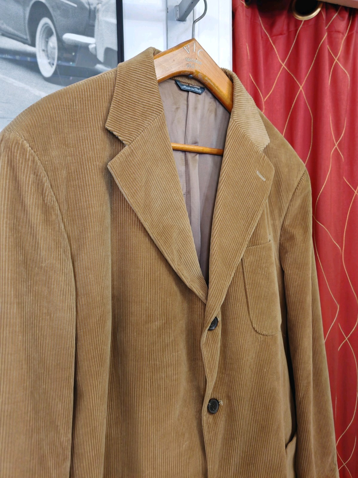 Tombolini 700€ Men’ Blazer Jacket Cotton Size EU 54 ( XL ) Made in Italy