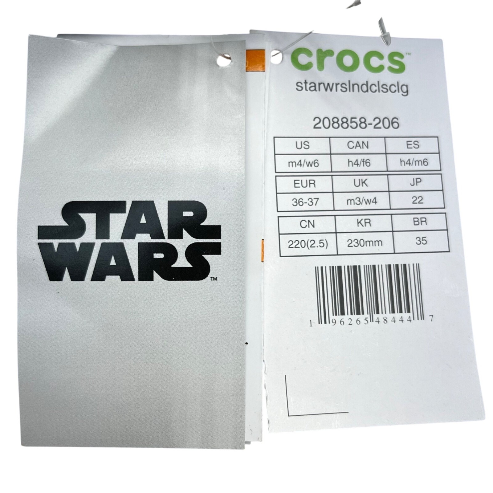 Crocs x Star Wars Brown Chewbacca Jibbitz Fuzzy Lined Clogs Size W6/M4 – New