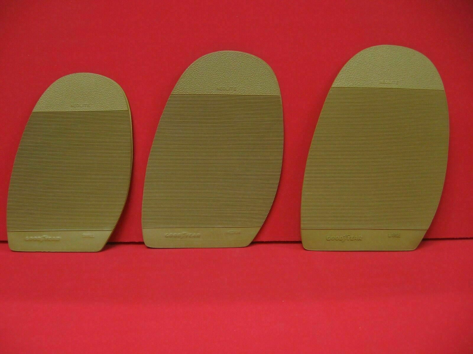 GoodYear Neolite Protective Half Sole Guards – Taps -Shoe Repair – TAN COLOR