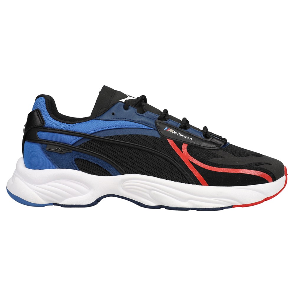 PUMA Bmw M Motorsport Rs Connect Lace Up Mens Black Sneakers Casual Shoes 30694