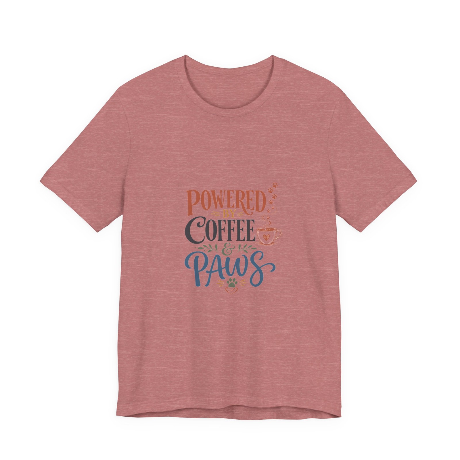 Vet Tech Shirt, Powered by Coffee & Paws, Funny Vet Tech T-Shirt, Veterinary