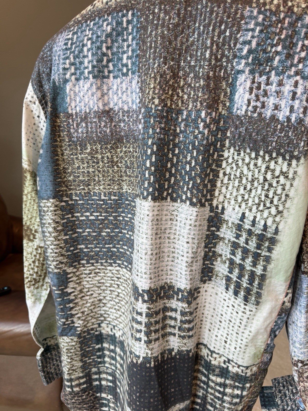 Robert Graham Abstract Long Sleeve sz Lg