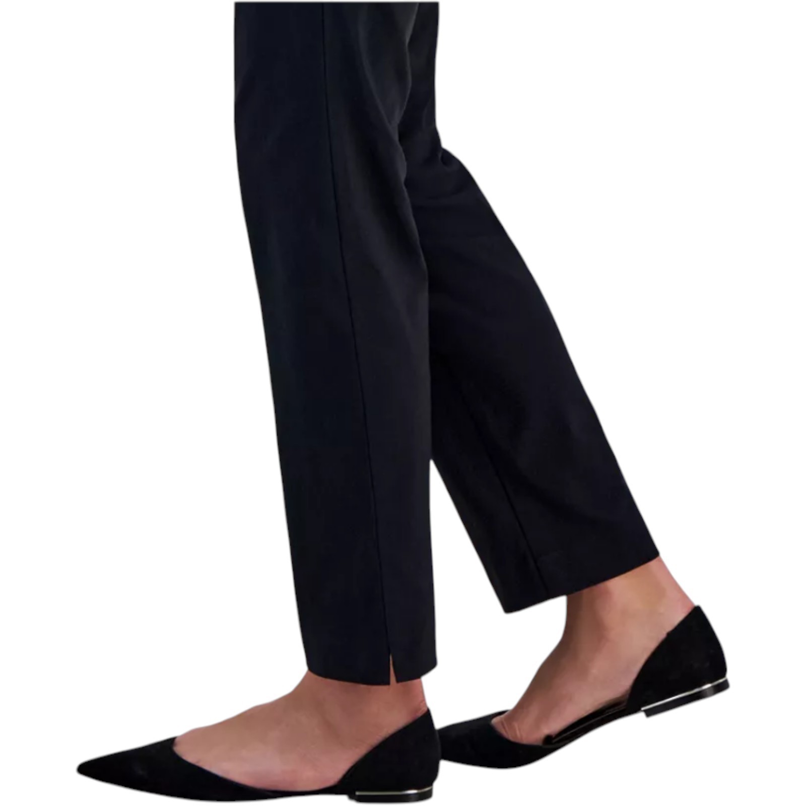 JM Collection Petite Tummy-Control Comfort waistband Pants, Black or Blue