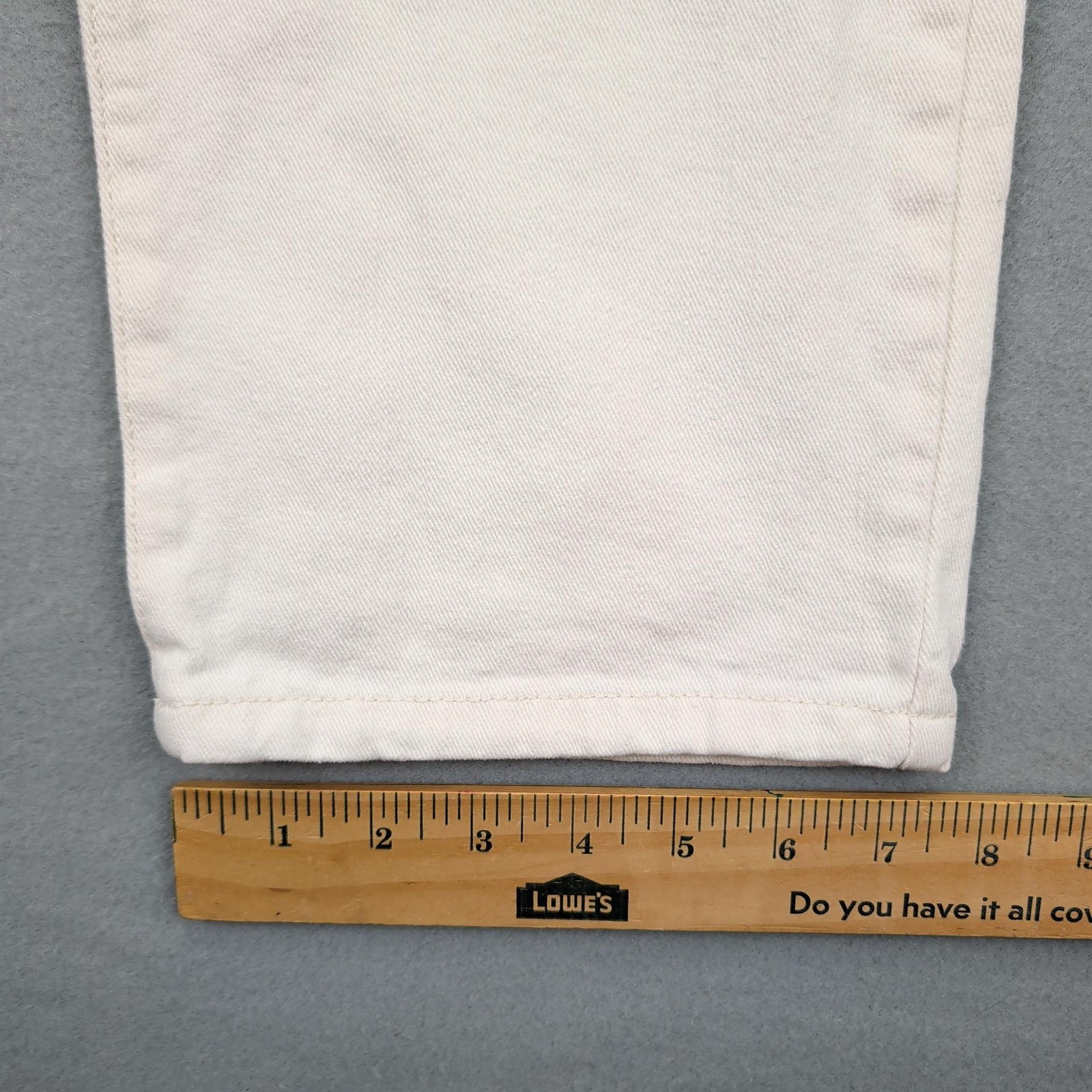 Boggi Milano Jeans Mens 36 White Denim Straight Leg 5-Pocket Zip Fly Casual