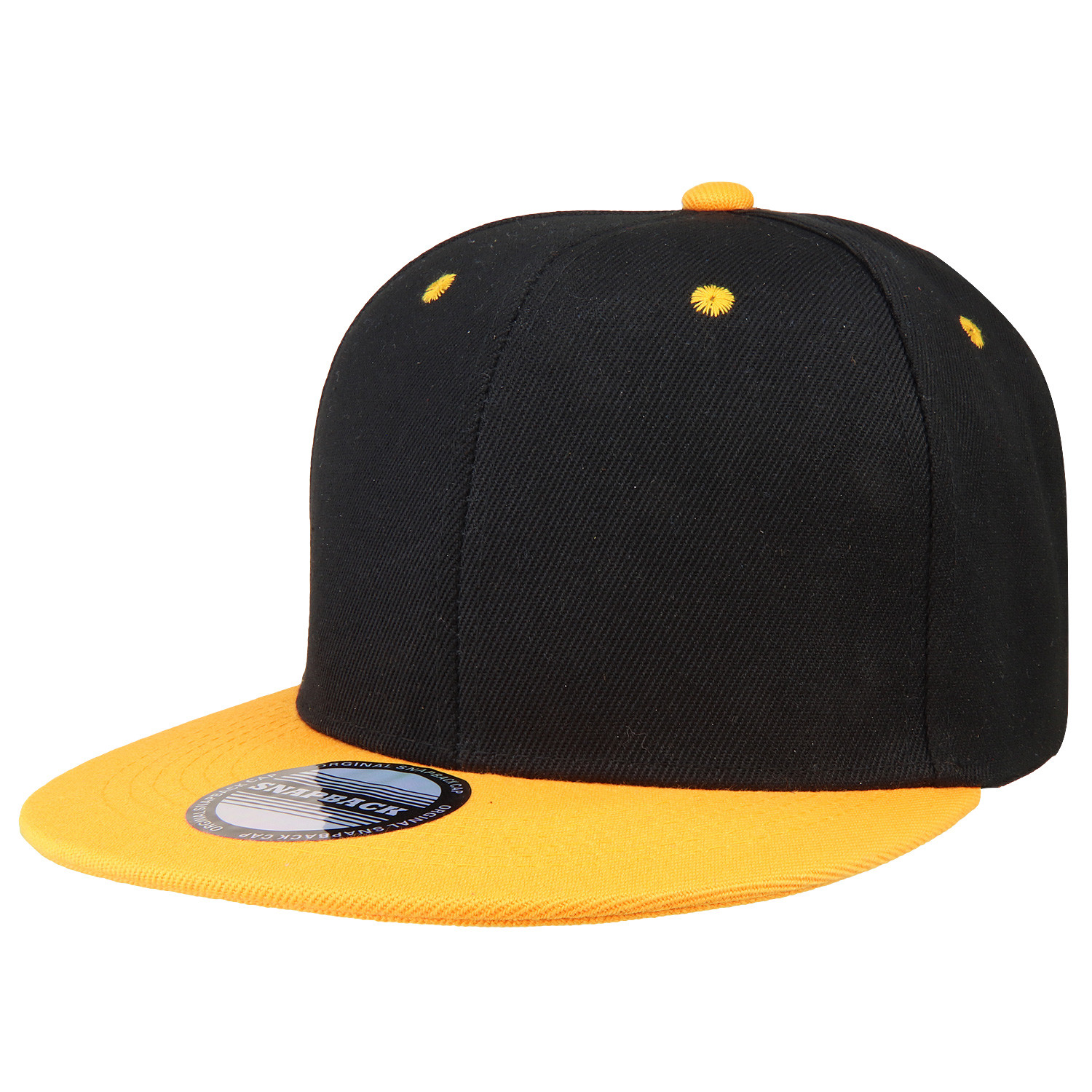 Plain Blank Snapback Hat Cap Hip Hop Style Flat Bill Adjustable Size Ship in Box