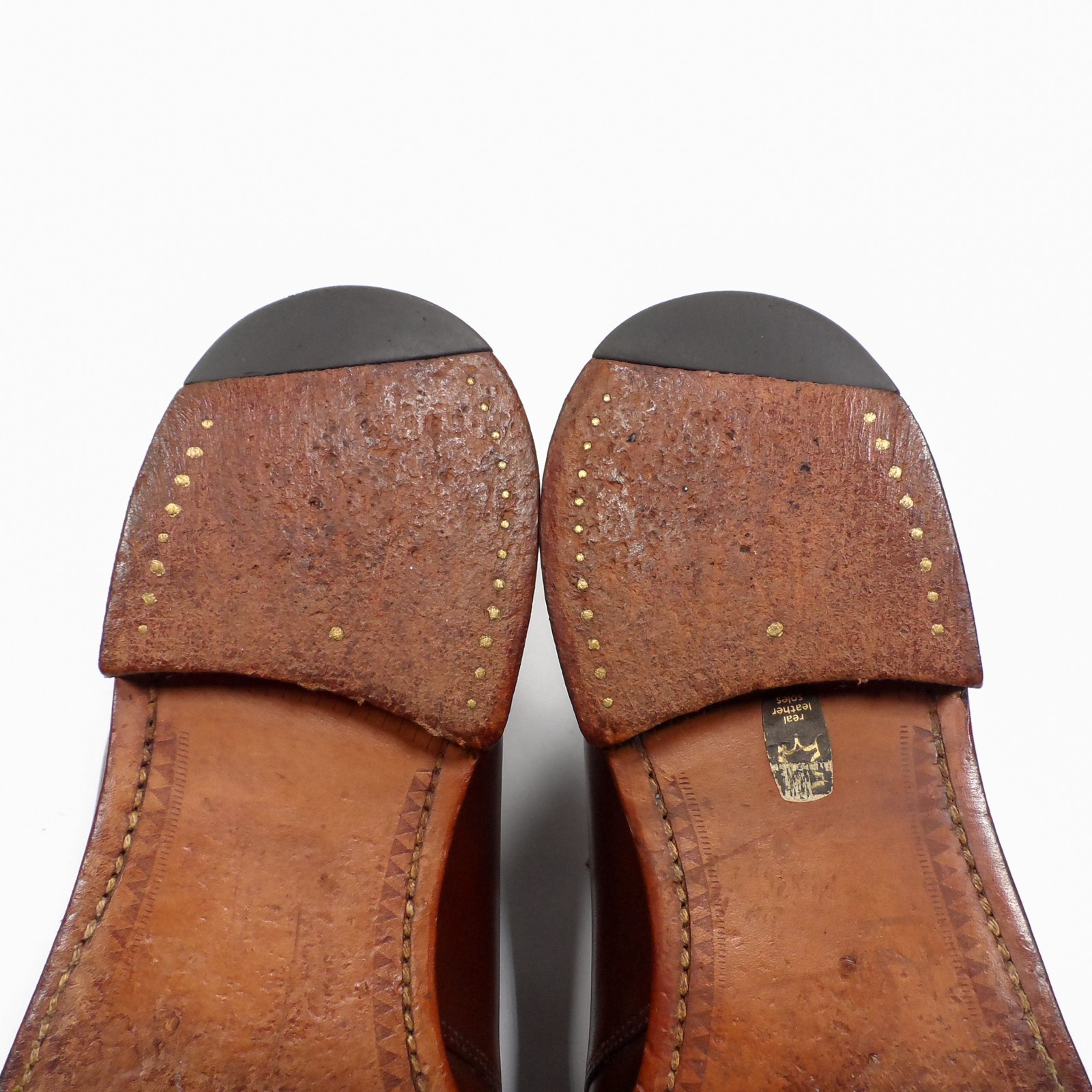 E.T. Wright Masters Collection Brown Leather Chukka Lace Up Ankle Boots – 12 D