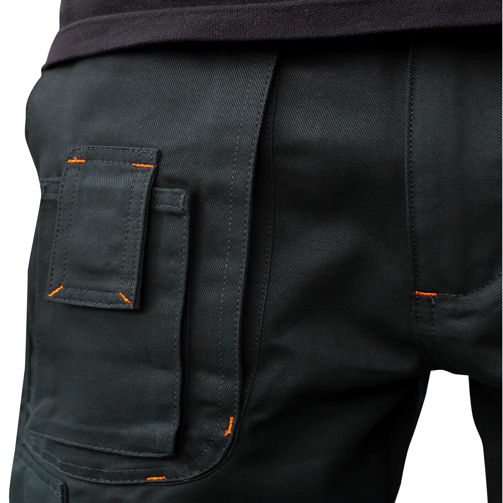 Mens Cargo Combat Work Trousers Size 30 to 44 Black Navy Trousers with Knee Pads