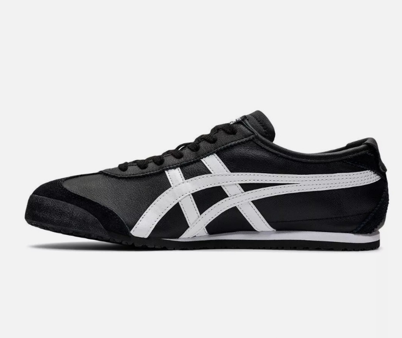 Unisex Onitsuka Tiger MEXICO 66 Classic Unisex Shoes 1183C102-001 Black/White