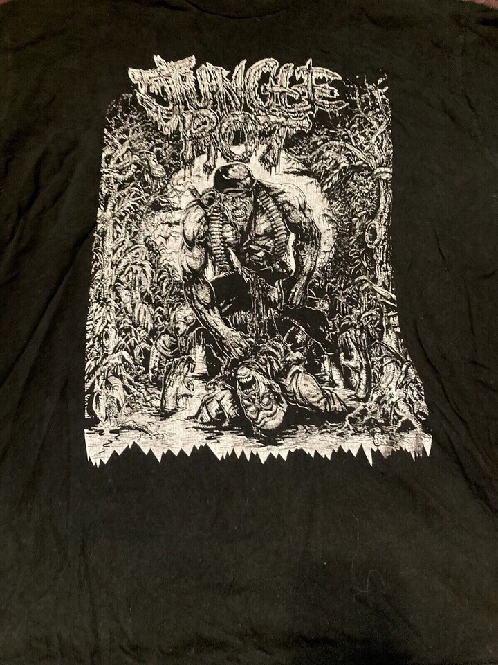 Jungle Rot Black All Size 100% Cotton T-Shirt Gift For Friends TT1652