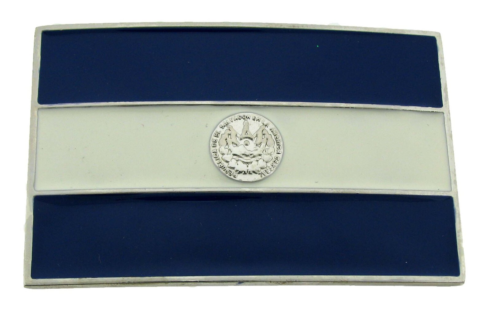 El Salvador Flag Belt Buckle Salvadorans National Father Anniversary Day Gifts