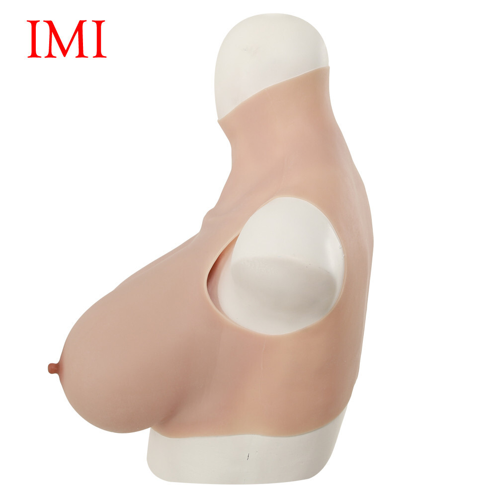 Crossdresser Breast Forms Silicone Breast plates B-H Cup Drag Queen Fake Boobs
