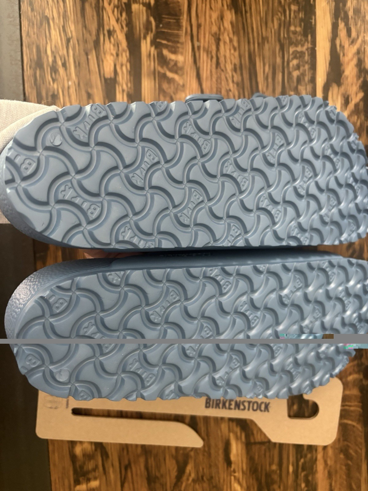 Birkenstock Arizona EVA elemental Blue 2-Strap Buckle Sandals EU 43 US 10