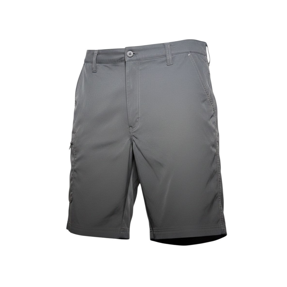 Wrangler Mens Black Hybrid Performance Shorts Quick Dry Size 36 Zipper Pocket