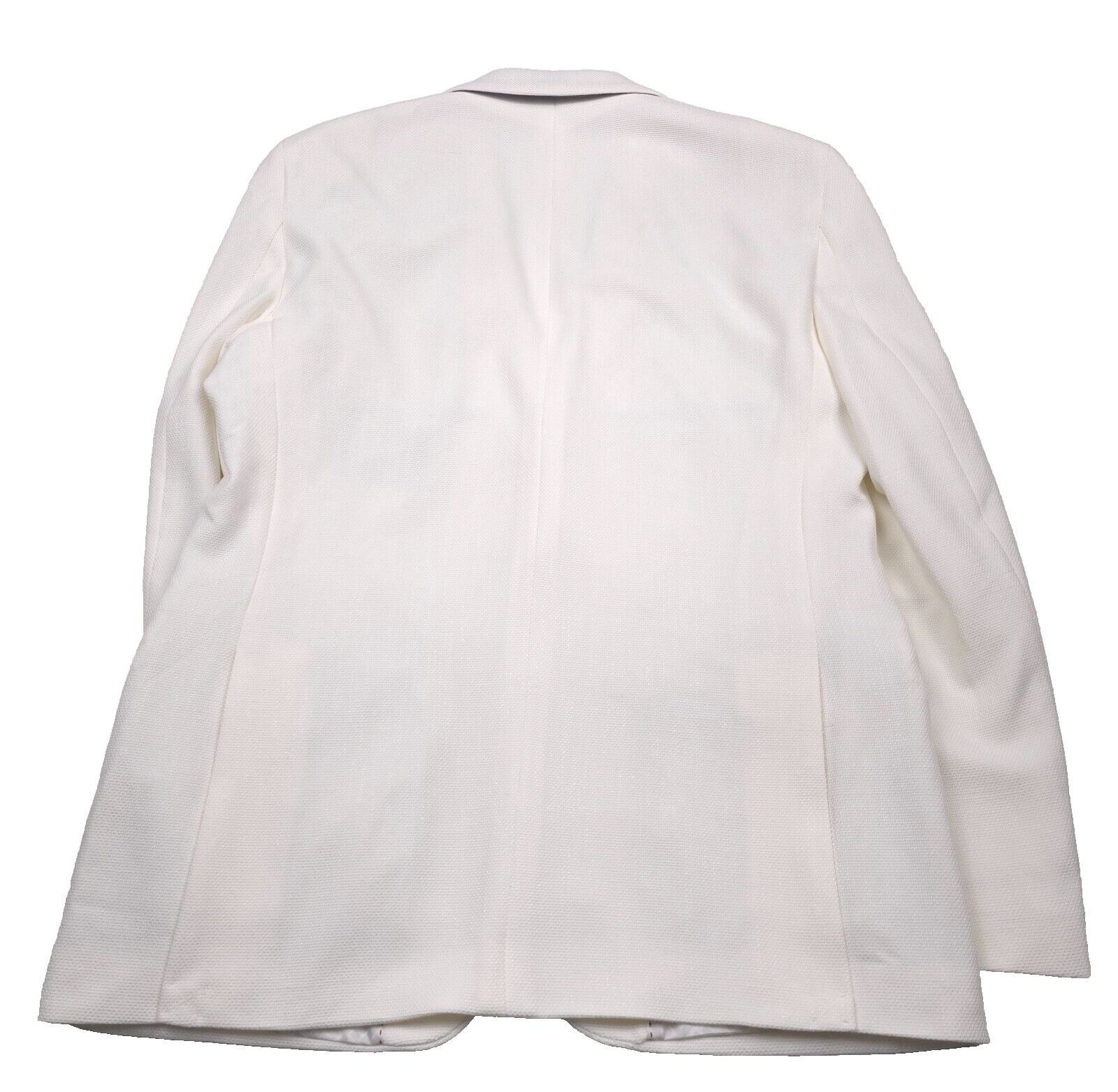 $295 Tommy Hilfiger Conrad Solid White Textured Blazer Jacket Mens Size 42R