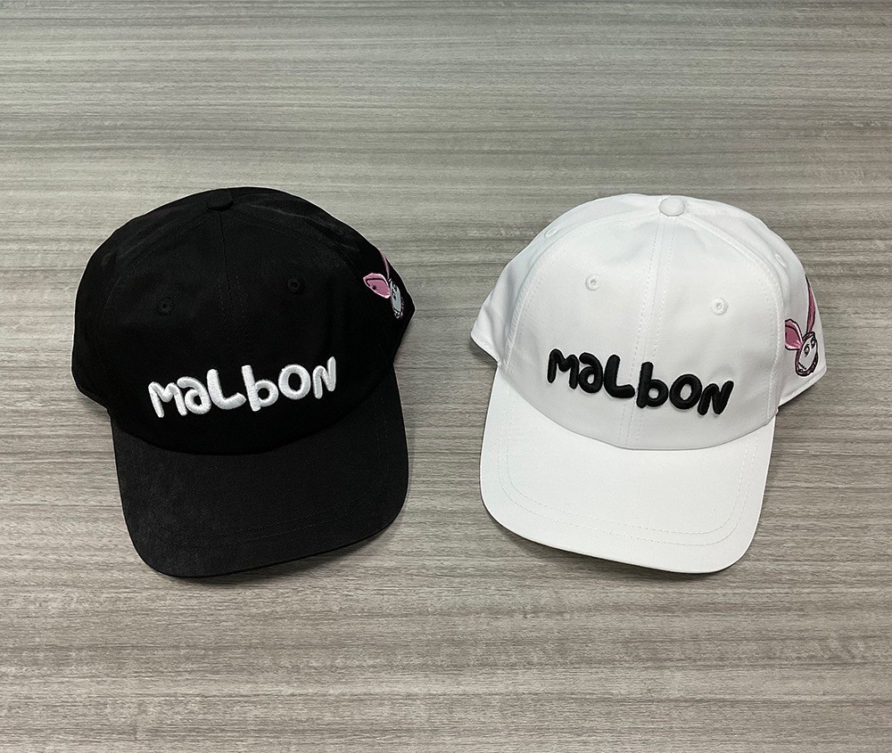 Malbon Golf Bunny Embroidery Baseball Cap Men Women Outdoor Sun Hat Sports Golf