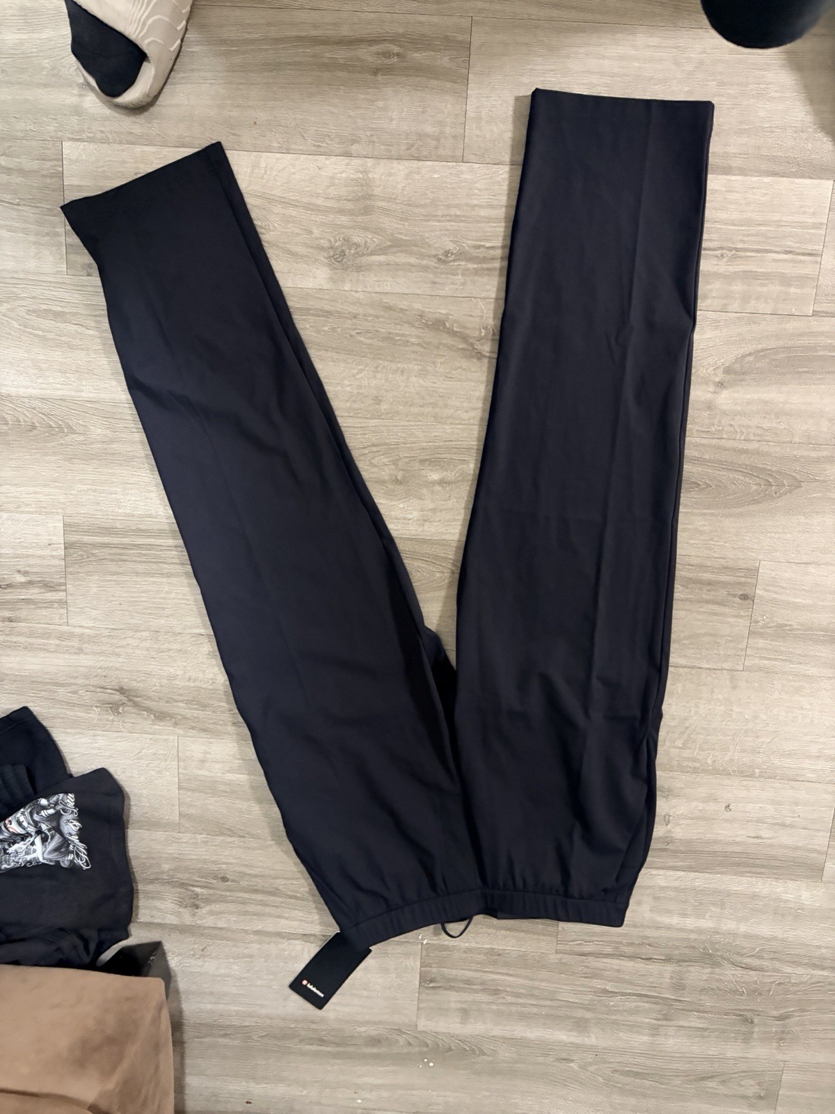 Daydrift Men’s Black L 36 Classic Fit Straight Twill Lyocell Pants Pockets