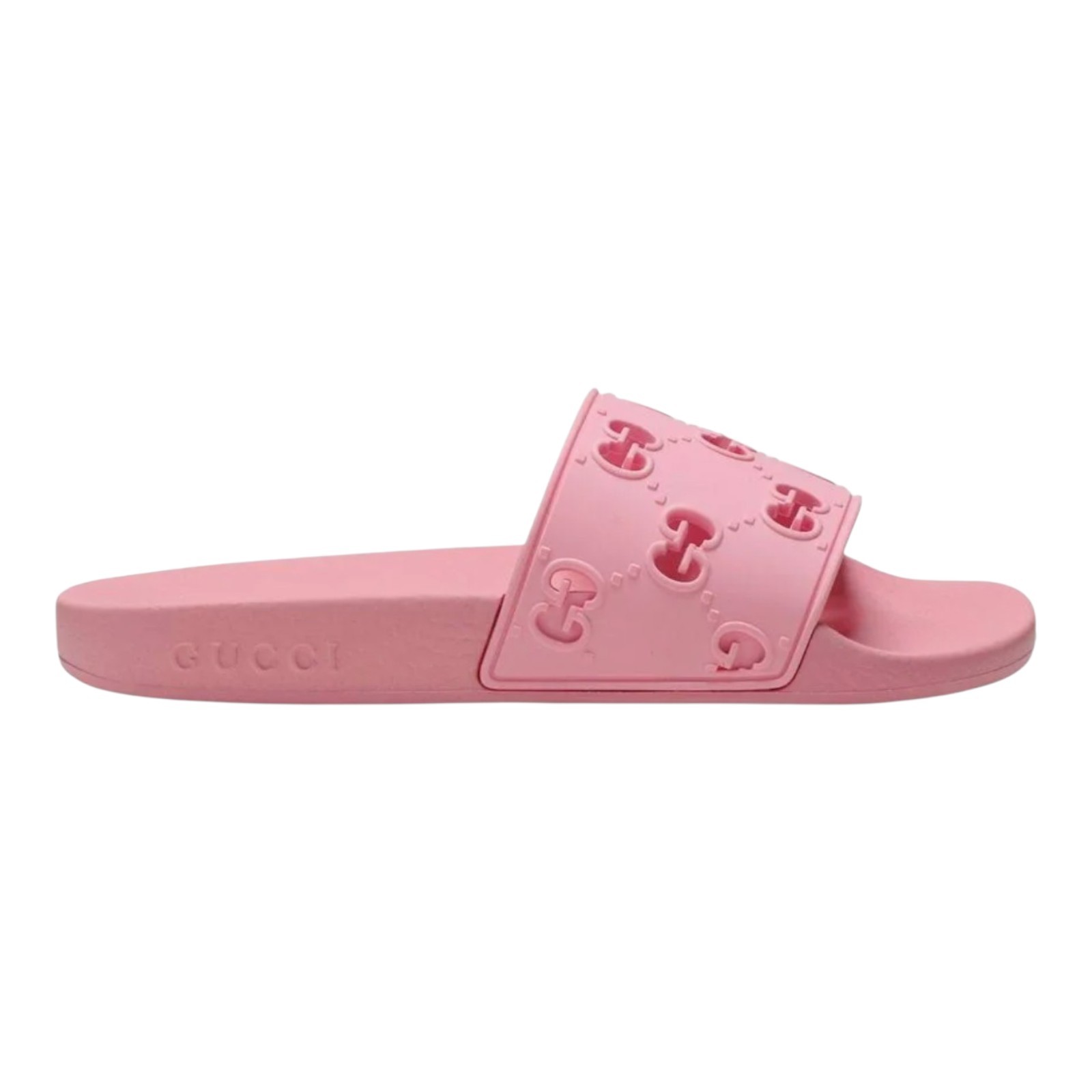 Women’s Pink Rubber Slide Sandals, US Shoe Size 8, Unisex Fit Size 41