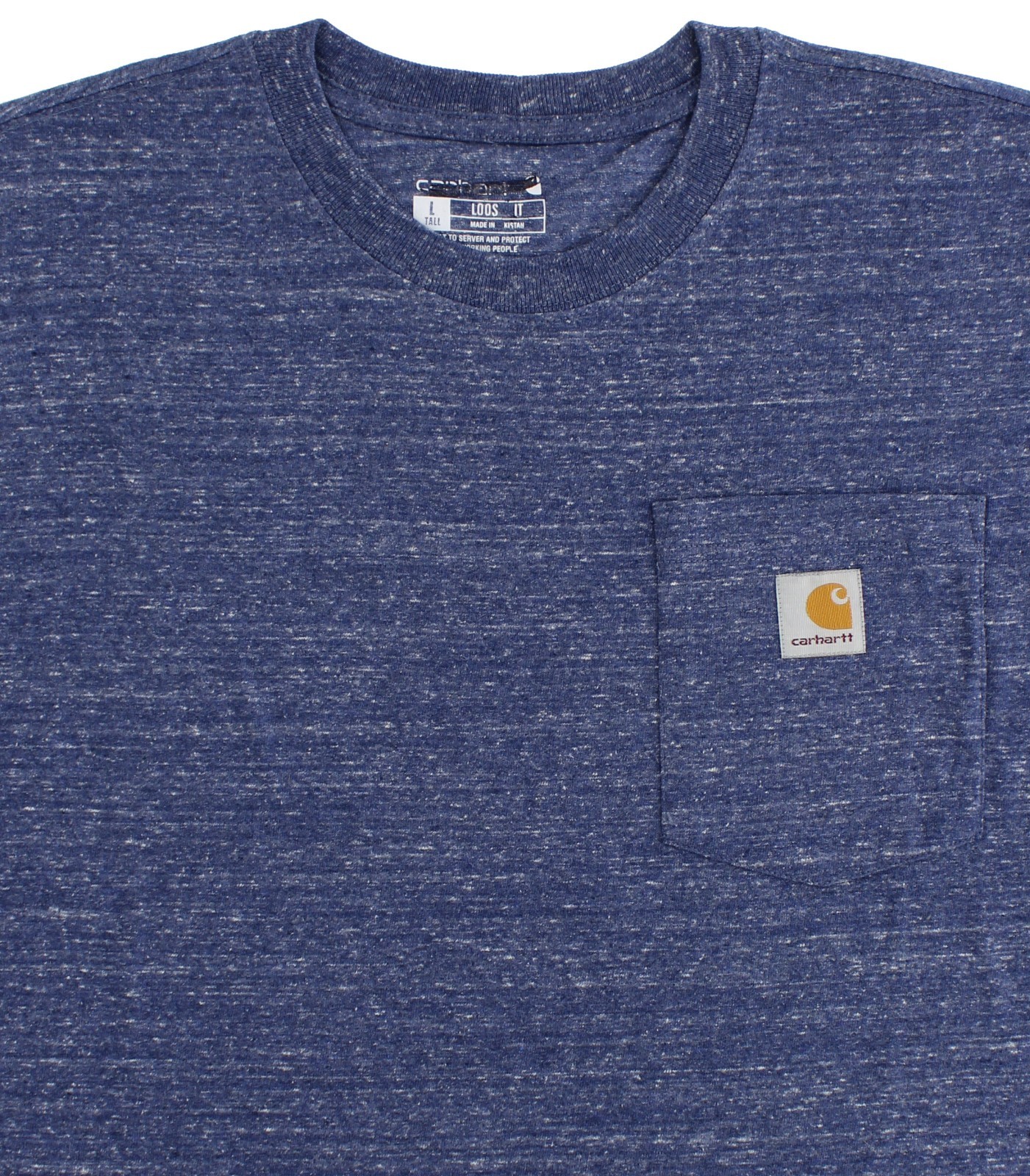 Carhartt Men’s Big & Tall T-Shirt, Heavyweight Loose Fit Short Sleeve Pocket Tee
