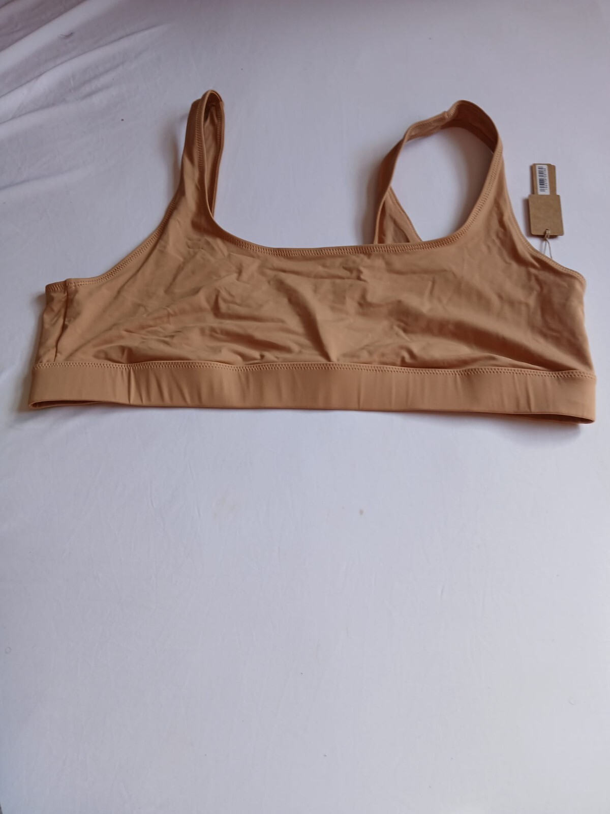 Skims Women’s Swim Tank Bikini Top Color Ochra Style SW-TNK-0743 Size 3X G55