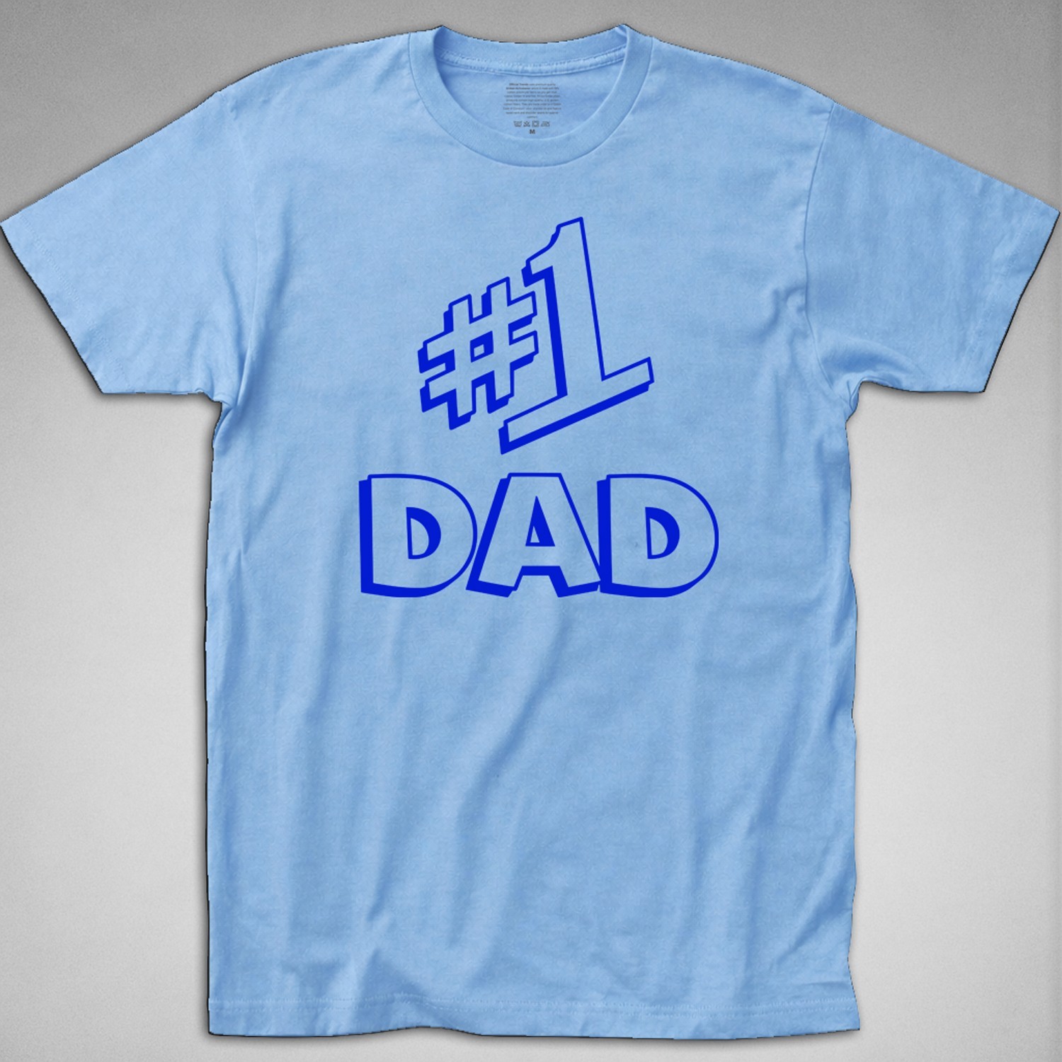 #1 DAD T-SHIRT tee number one Morty Seinfeld Kramer Contanza Funny Fathers Day