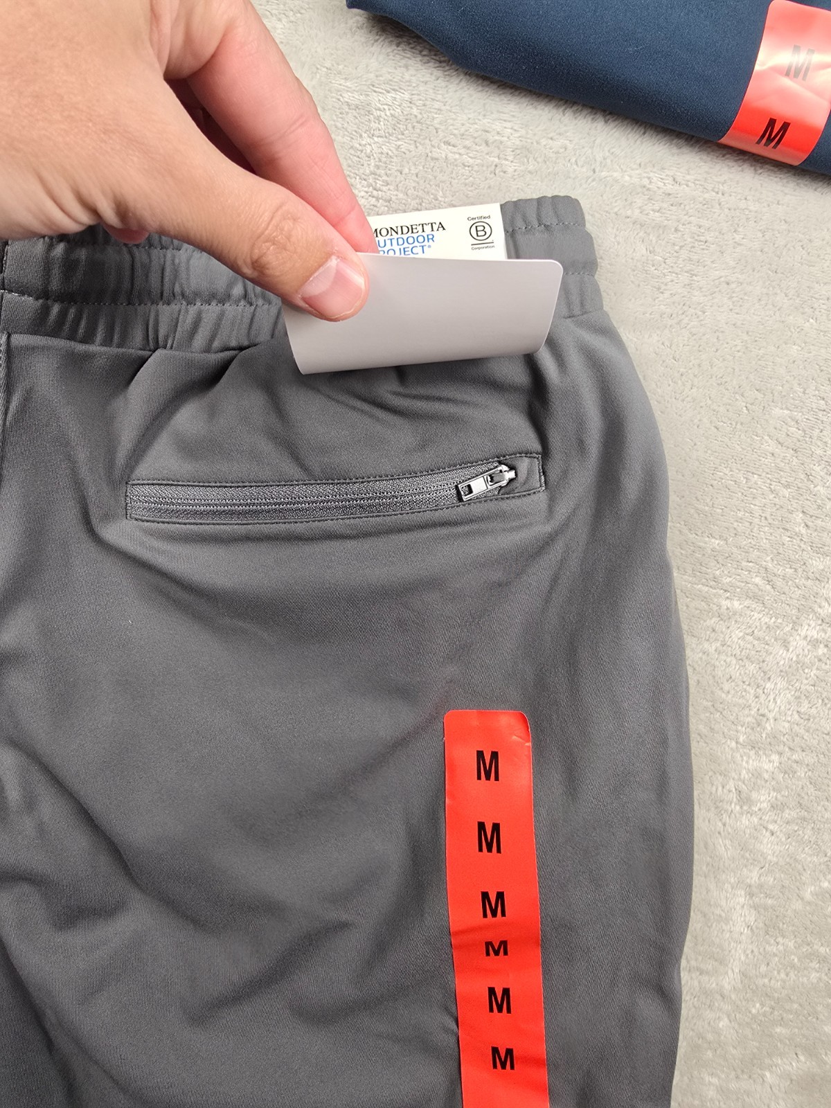 New Mondetta Outdoor Project Active Shorts Mens Zip Pocket Pick Size Color