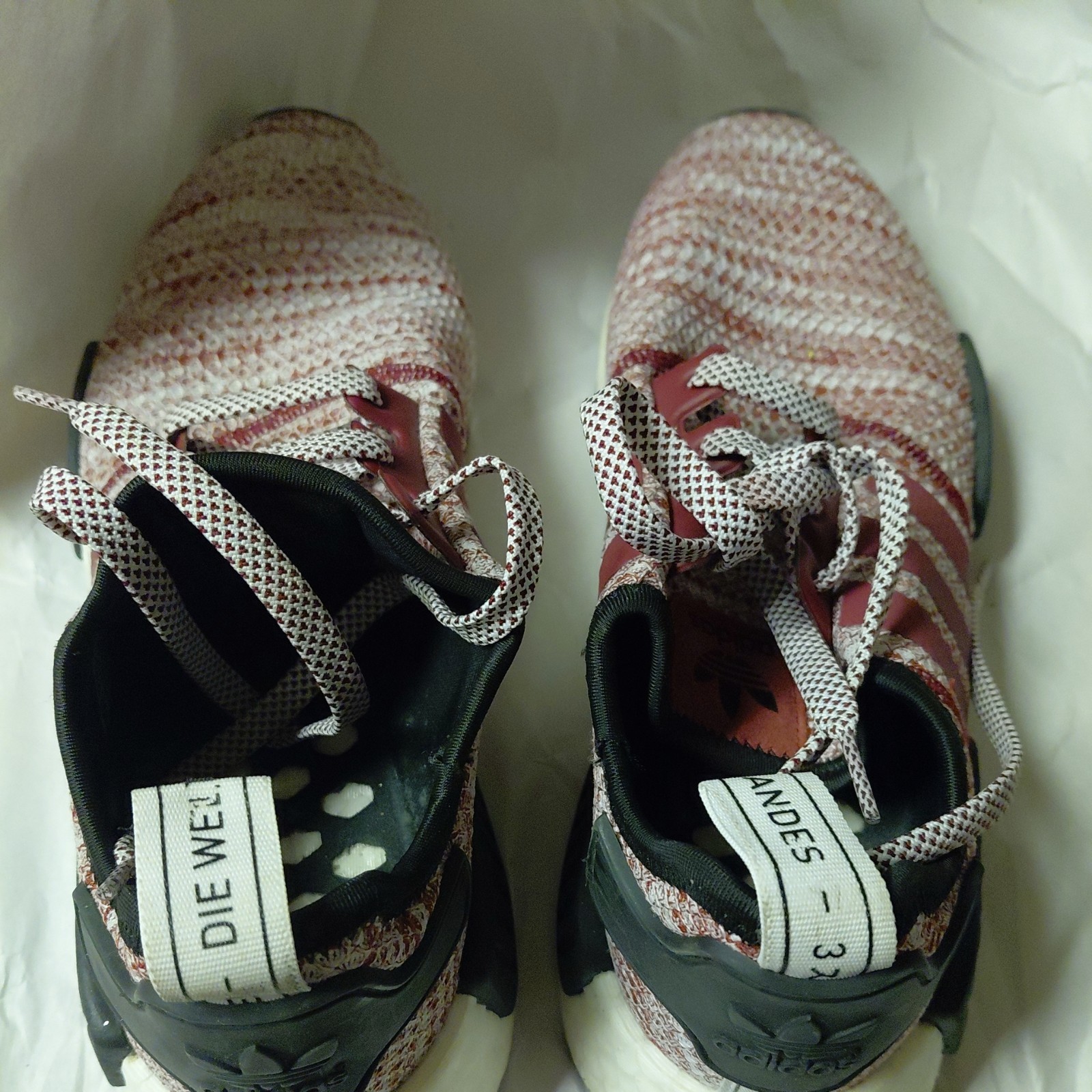 Adidas NMD_R1 Prime knit Burgundy Size 9 Mens Shoes Sneakers
