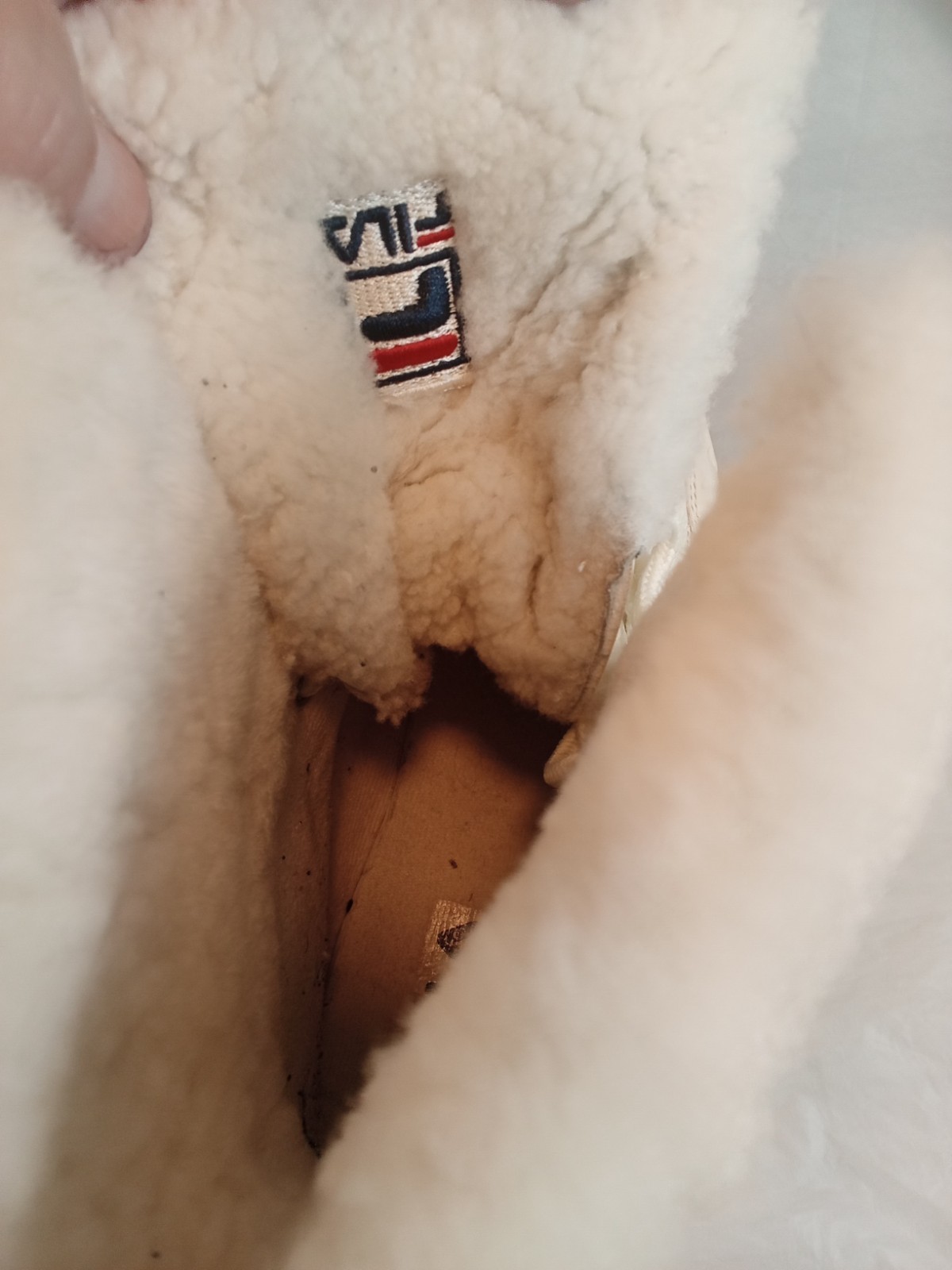 Womens Fila Winter Boots 6 1/2, White